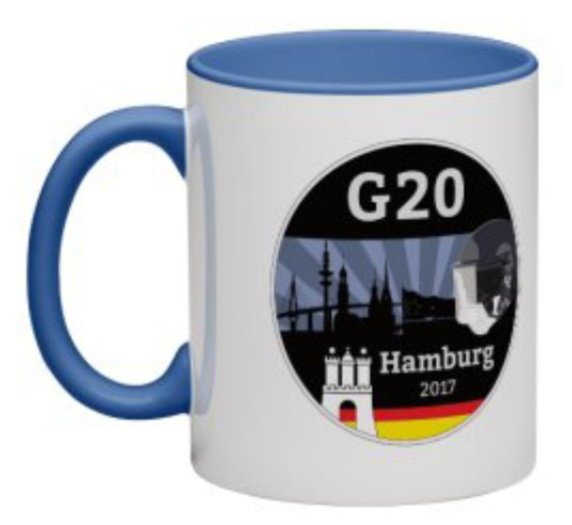 G20 Tasse 2017 - Hamburg